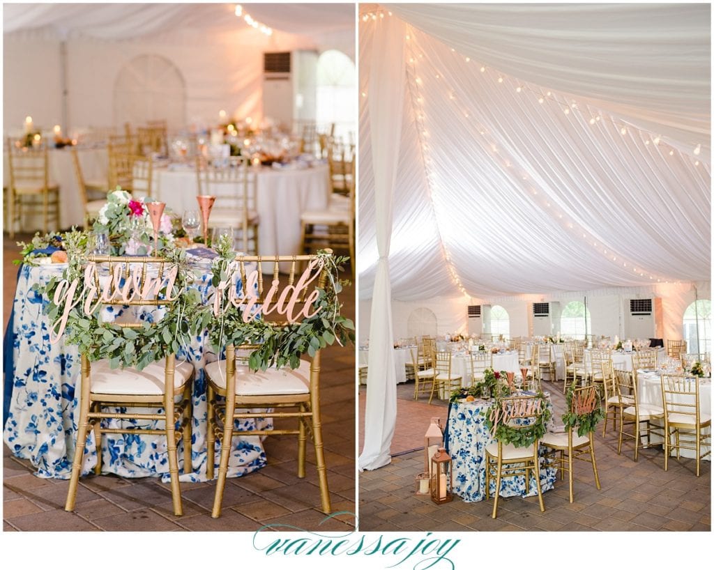 chic sweetheart table ideas, millrace pond weddings