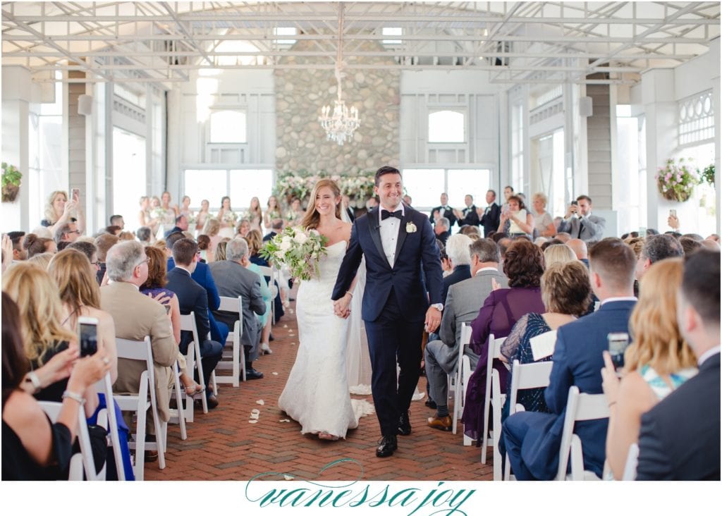 mallard island ceremony details, walk down the isle