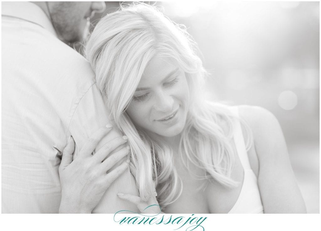 black and white engagement photos, NJ wedding photographers