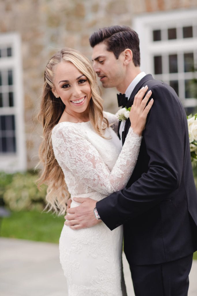 bride and groom wedding photo