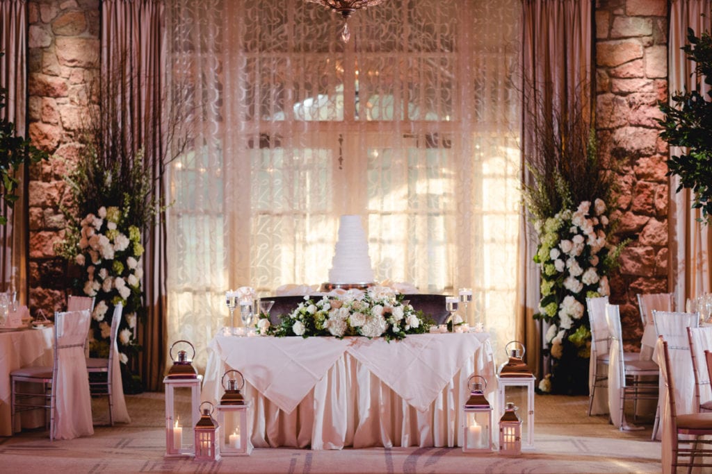 cake table, fiddler's elbow country club wedding