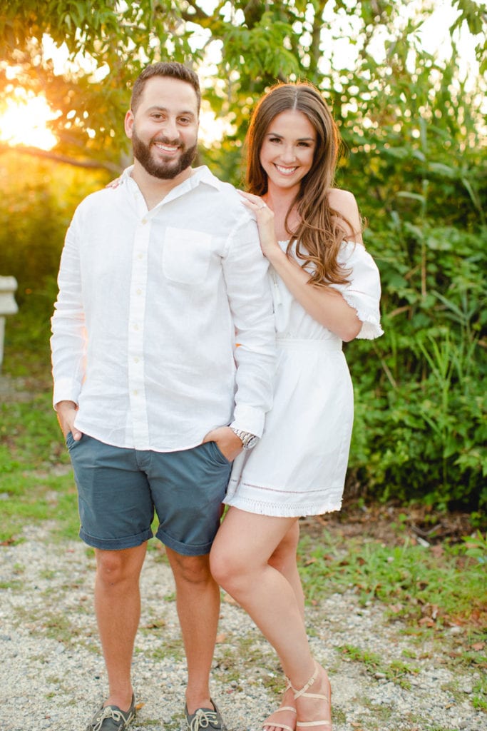 beach engagement photos, pleasantdale chateau brides