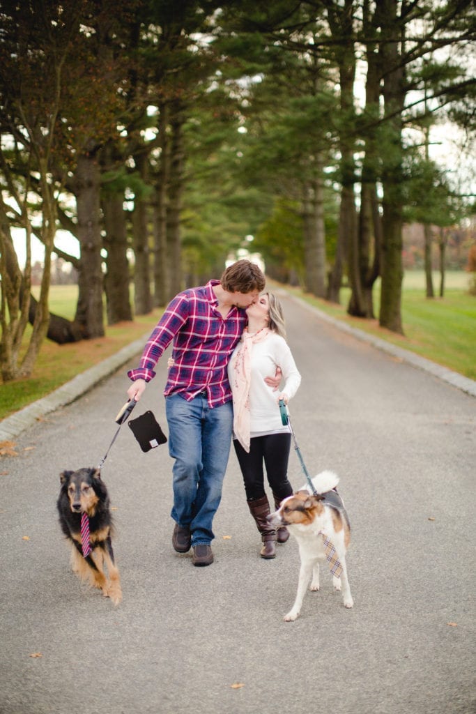 Fall engagement session, Engagement session at Ashford Estate