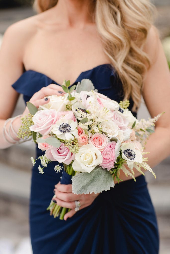 Flowers by Maggie, Bridesmaids floral arrangement