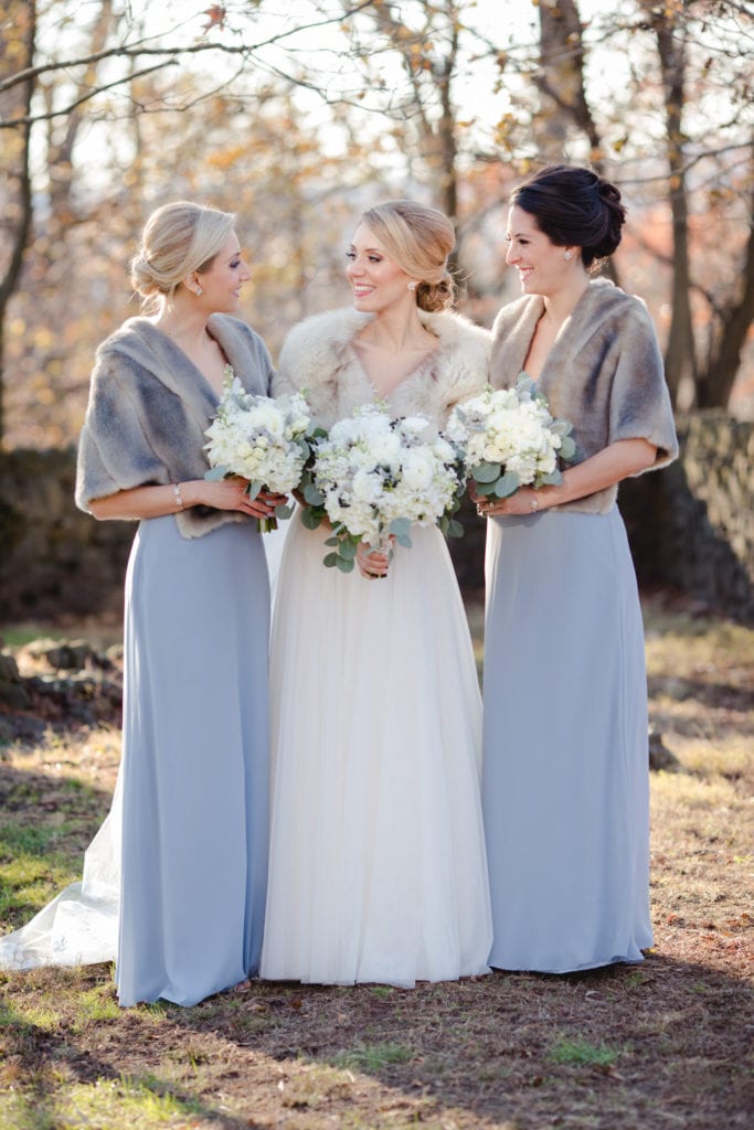 bride, bridesmaids, nania's in the park