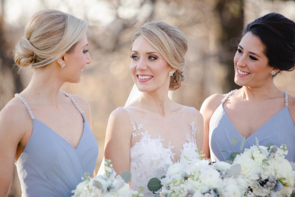 bride and bridesmaids, nj wedding photographer