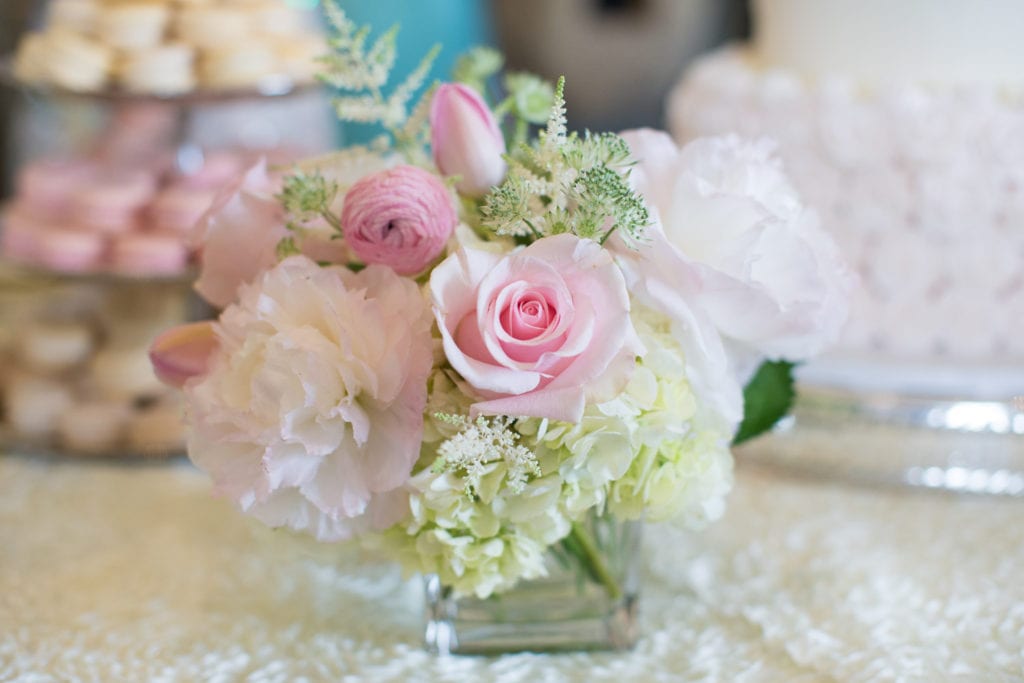 clarks florals, clarks florals newtown, bridal shower florals