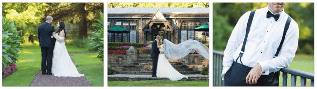 The Pleasantdale Chateau, Monique Lhuillier wedding dress