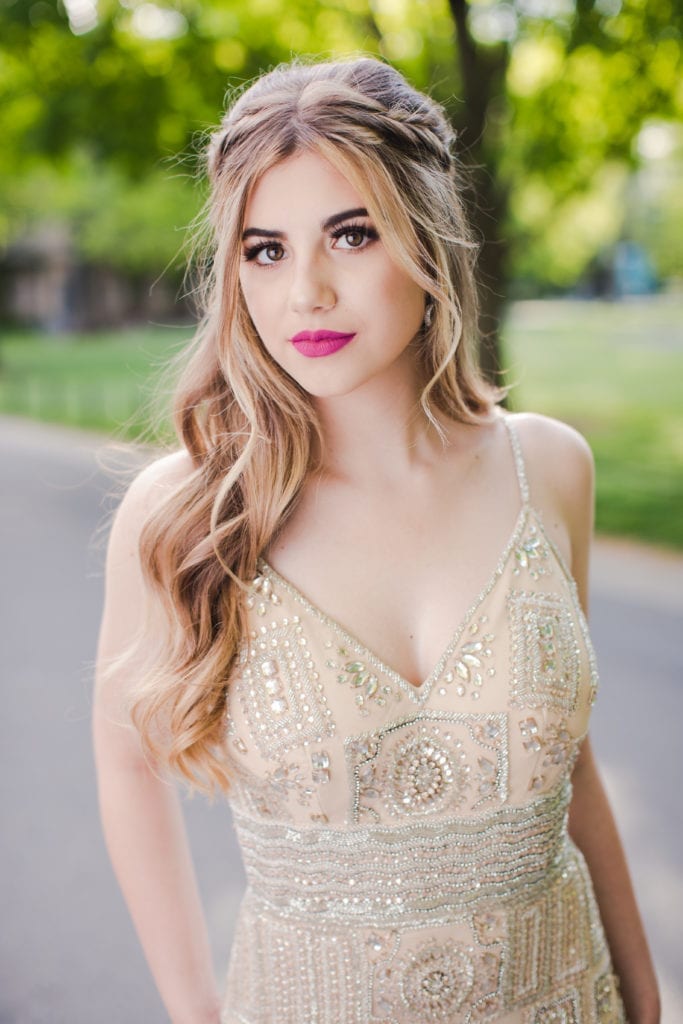 Princeton Prom Photos; prom makeup, prom photography