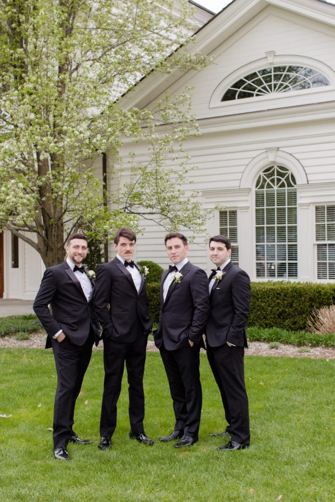 groom and groomsmen; wedding photography