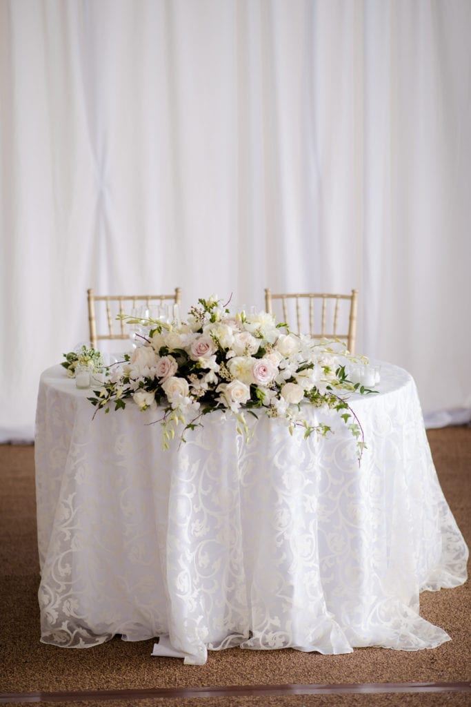 sweetheart table