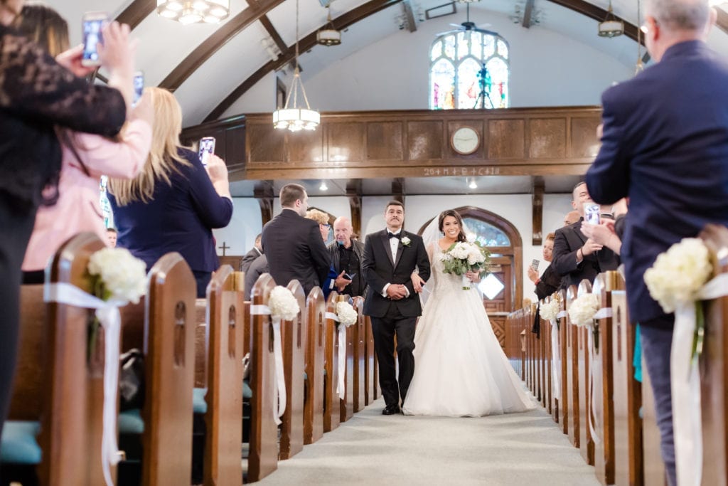 wedding procession, father of the bride