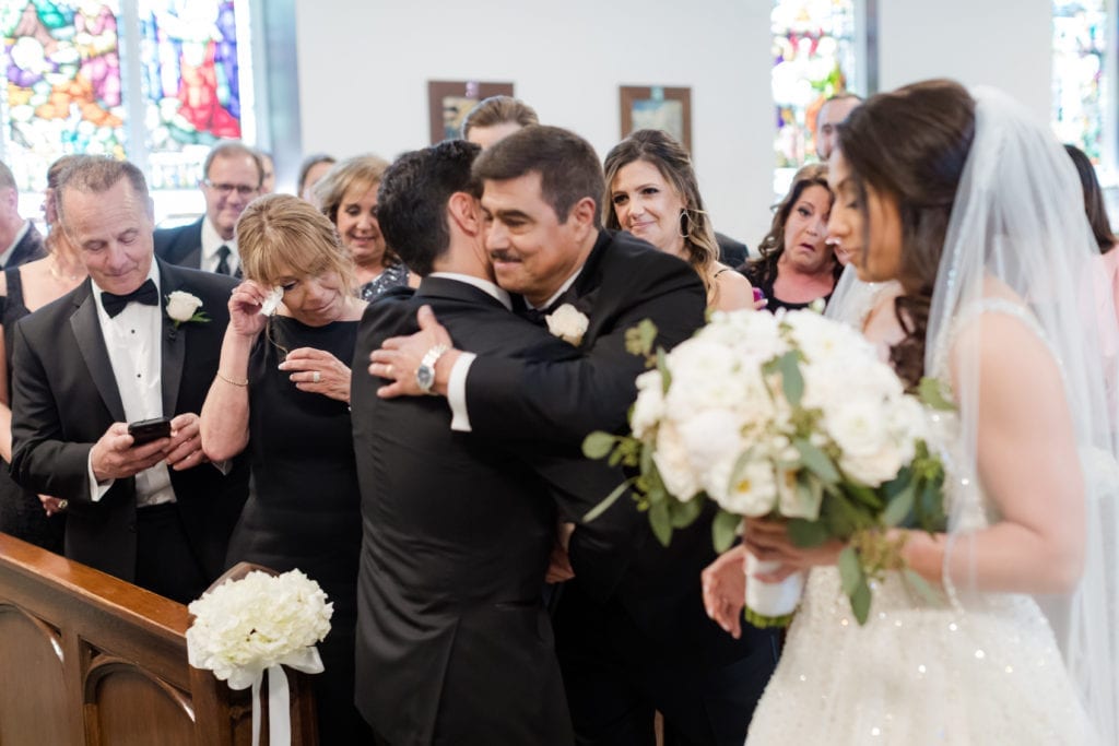 wedding procession, father of the bride