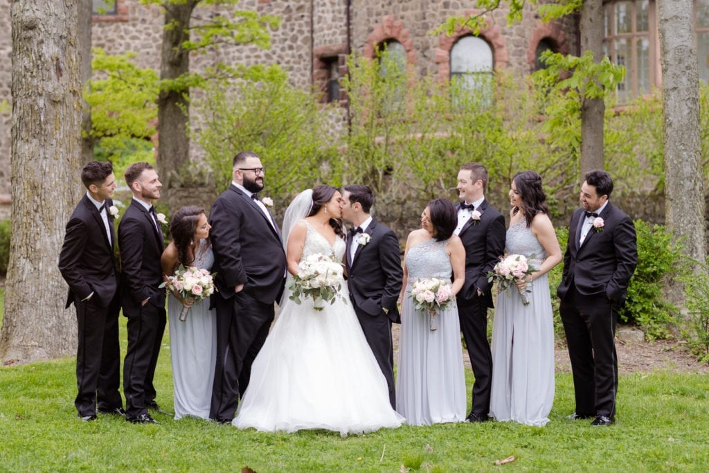 bridal party photography, the Venetian