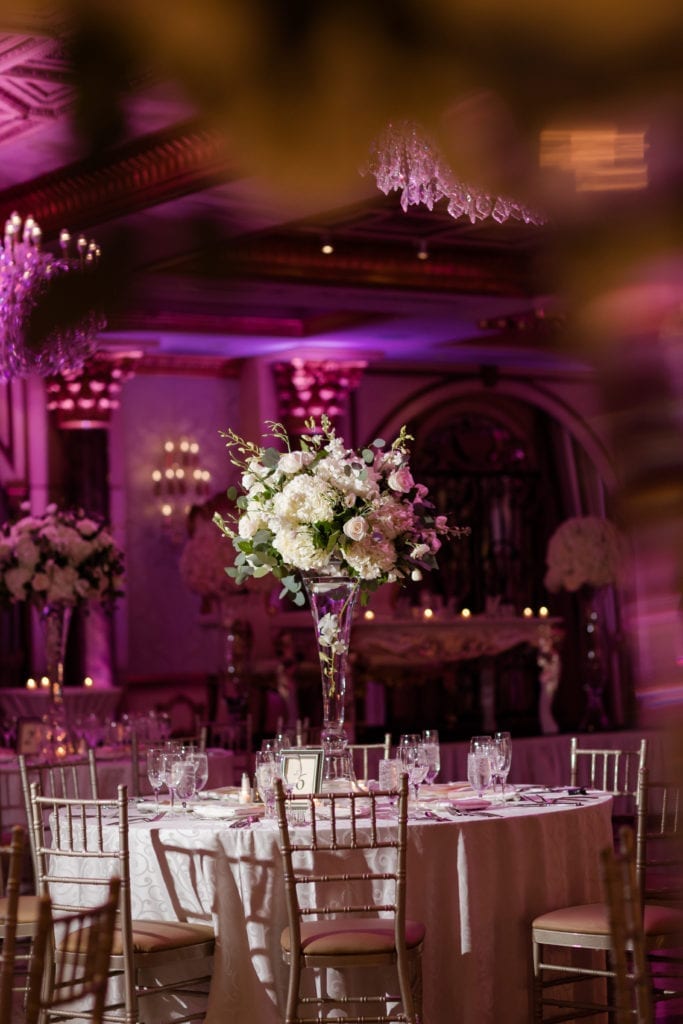 The Venetian New Jersey, wedding decor