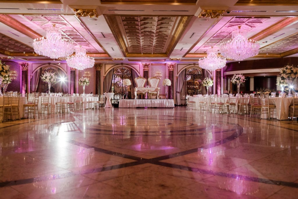 The Venetian New Jersey, wedding decor, wedding reception setup