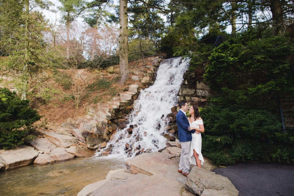 Longwood garden engagement; engagement photographer