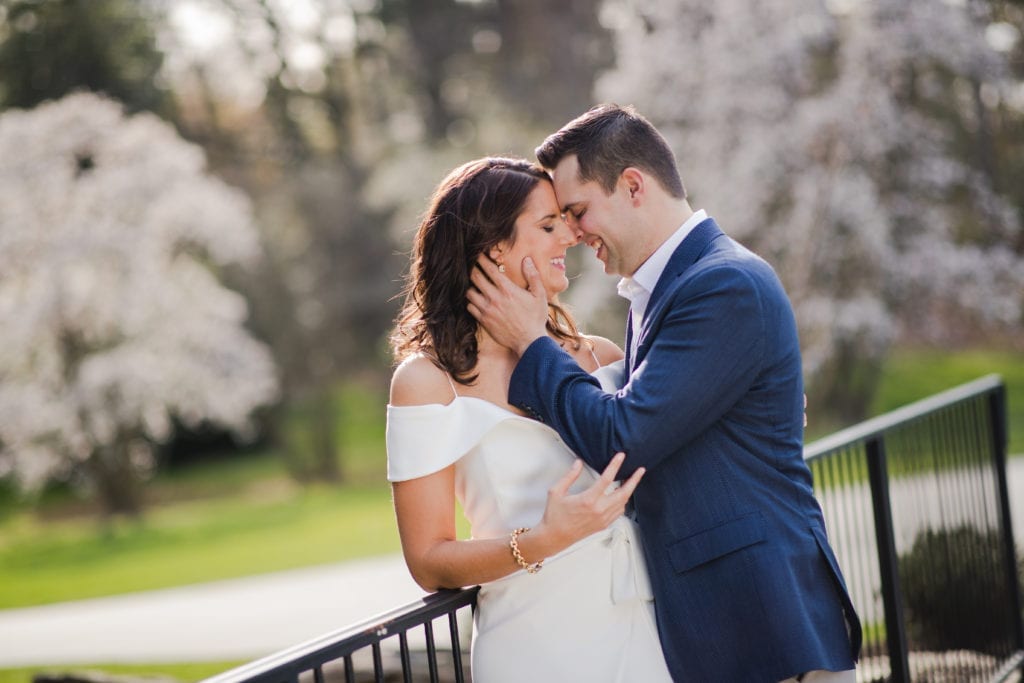 Longwood garden engagement; engagement session