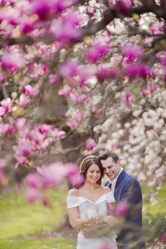 Longwood garden engagement