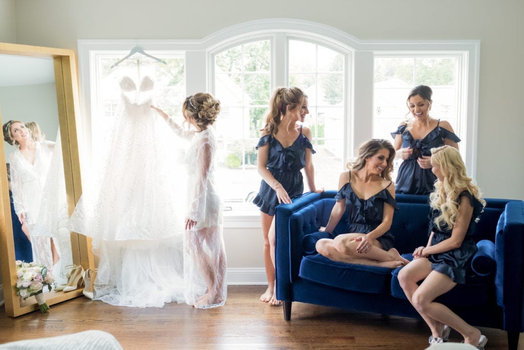 wedding photography; bridesmaids photography