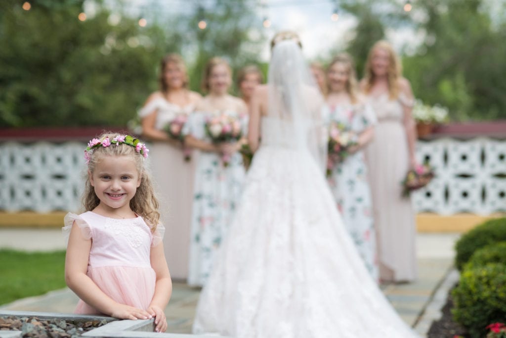 flower girl photography