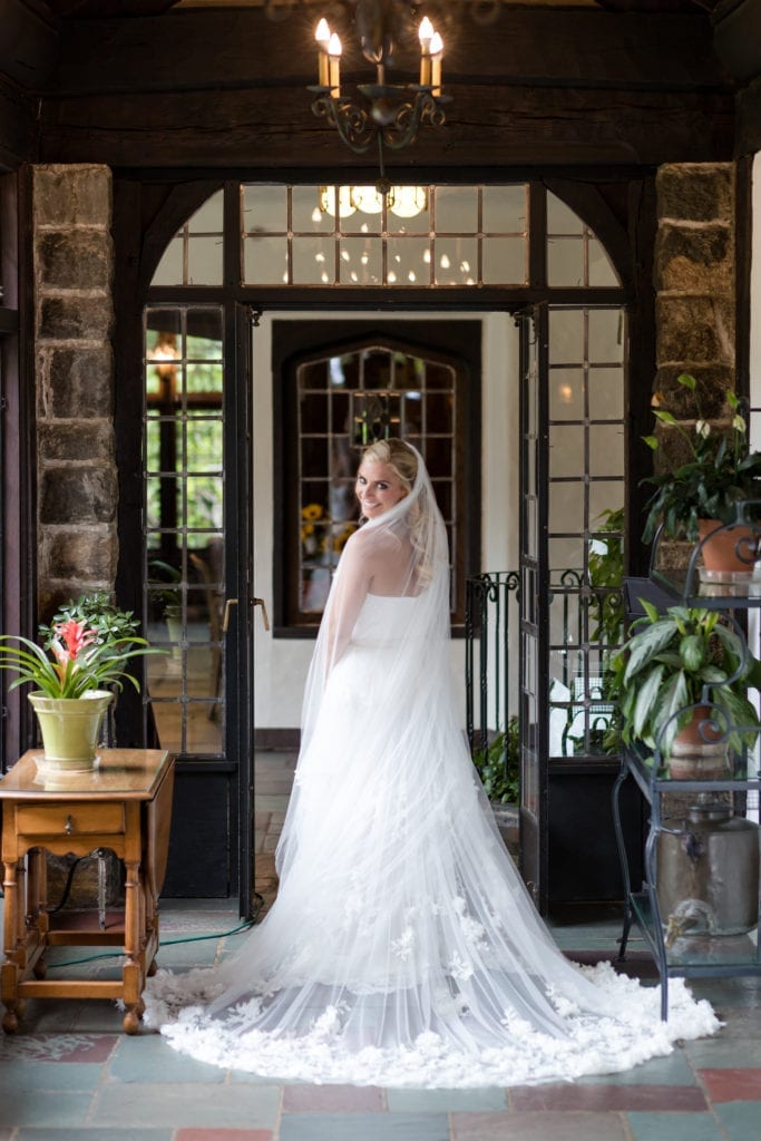 MArchesa wedding gown, pleasantdale chateau