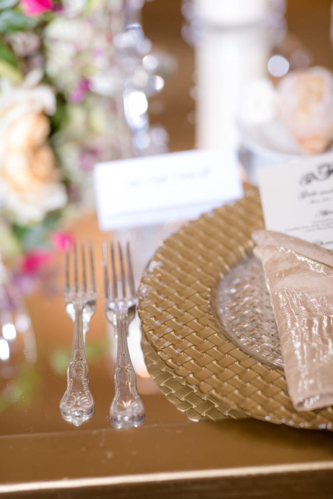 wedding place settings 