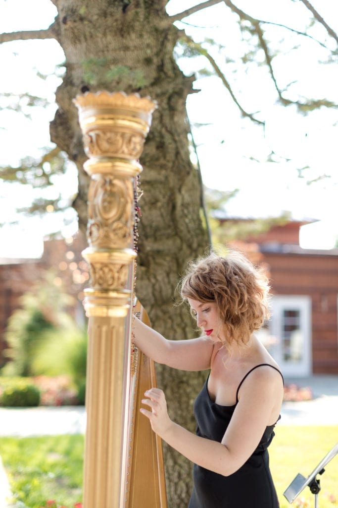 wedding harpist