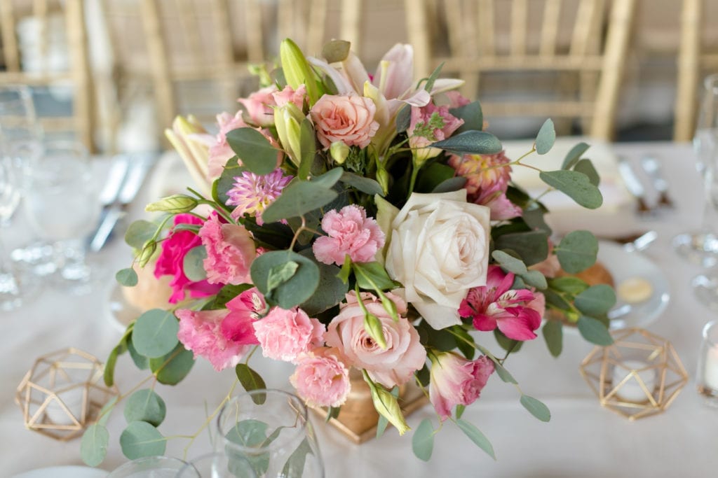 wedding centerpiece, floral expressions by maria & larry