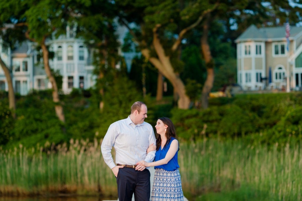 beach house engagement photos; nj engagement photos