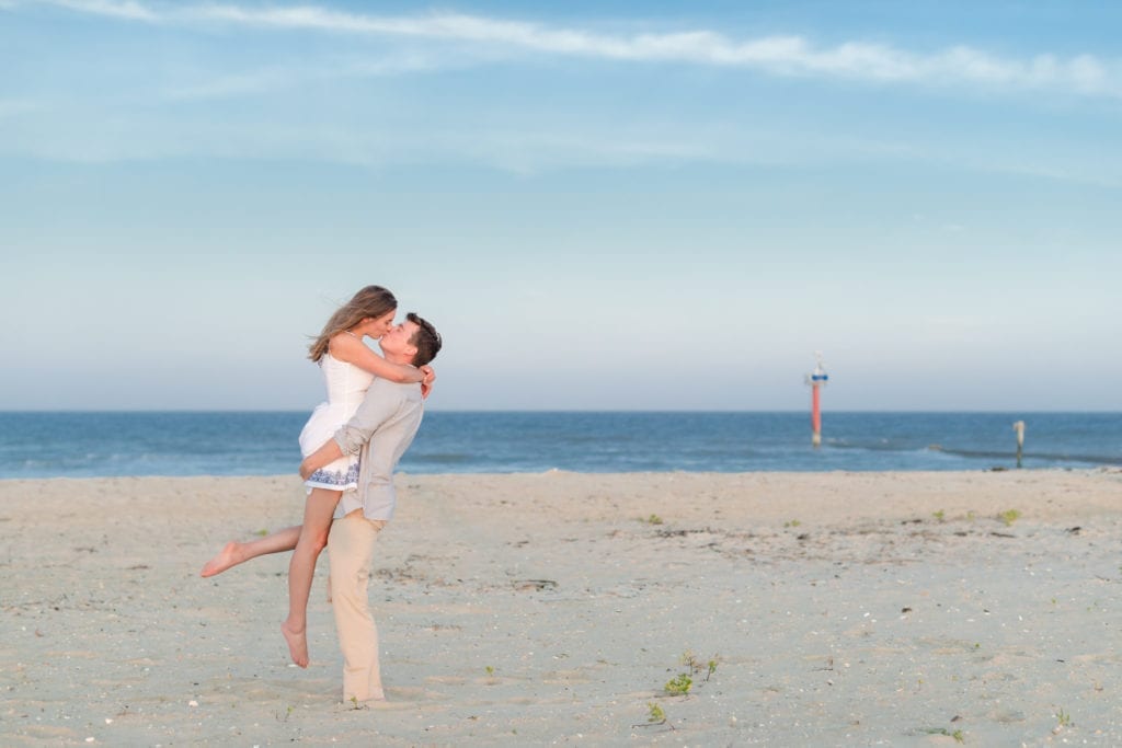 Spring engagement photography