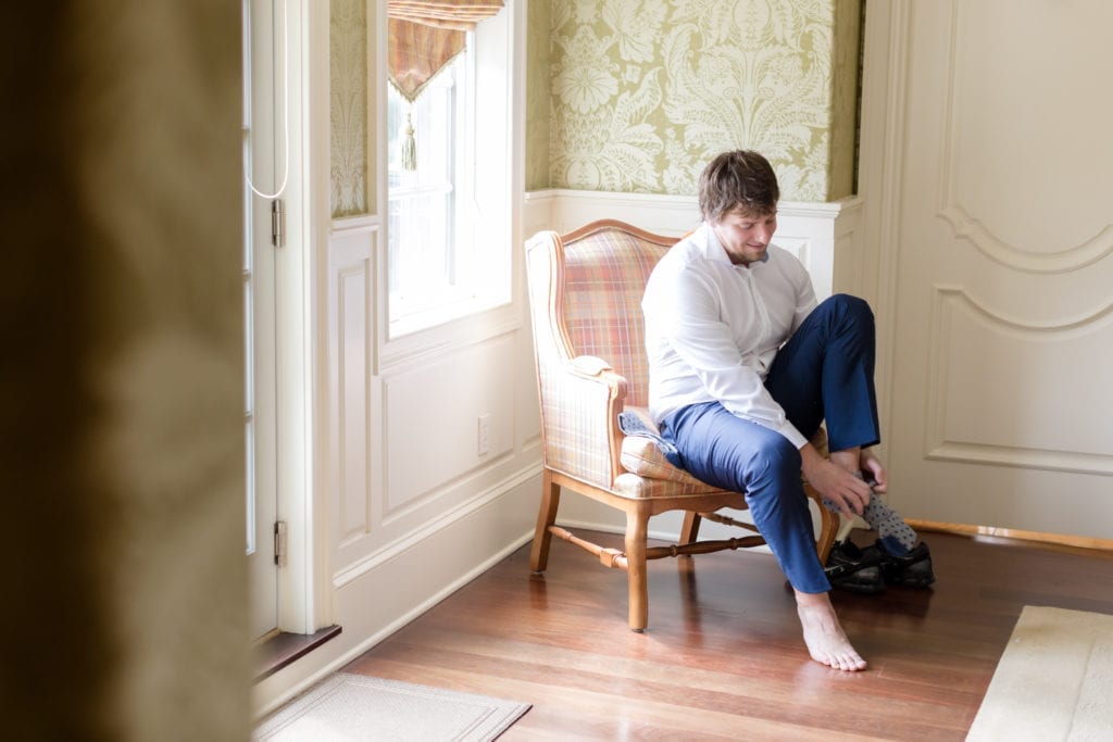 groom preparation 