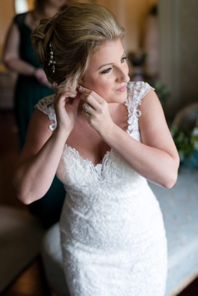 bride getting ready