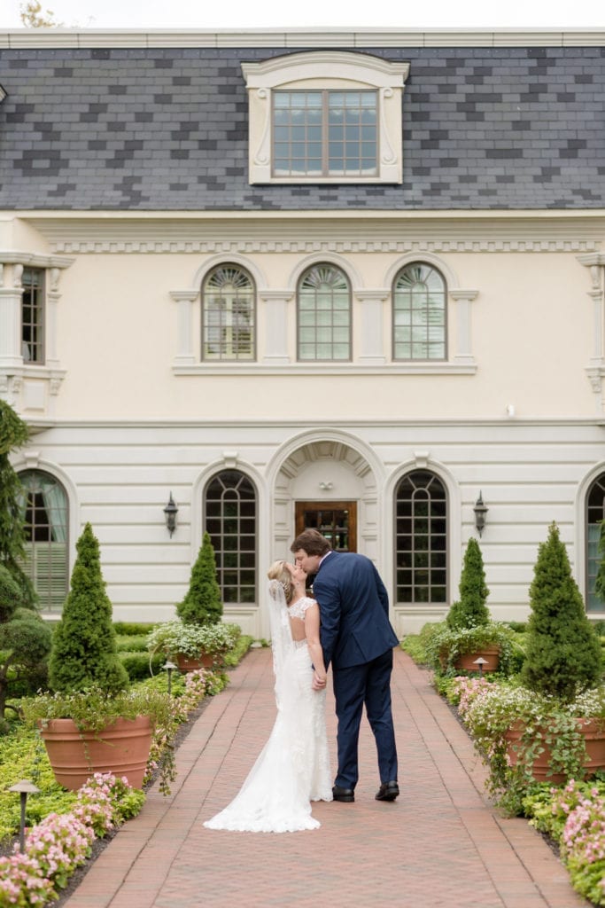 bride and groom at Ashford Estate