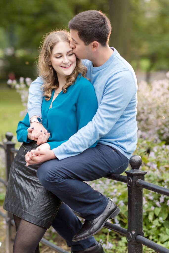 Central Park Engagement Photos