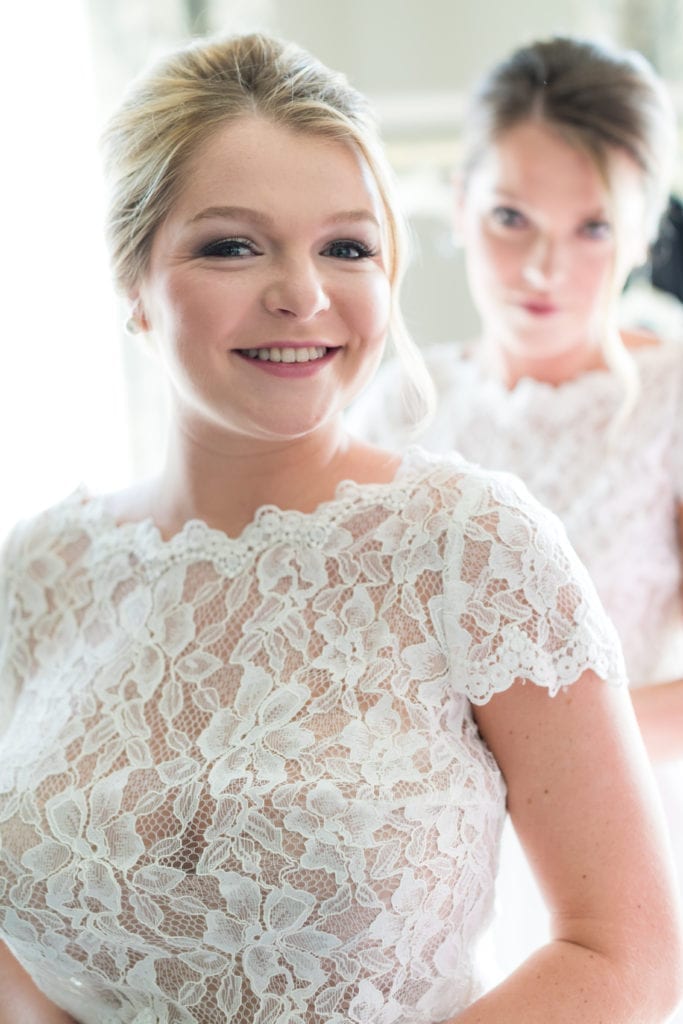 lace bridesmaid dress