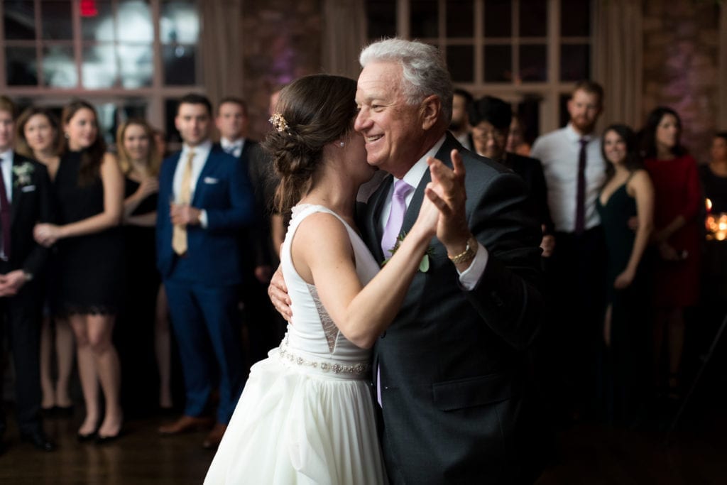 bride dancing with her father