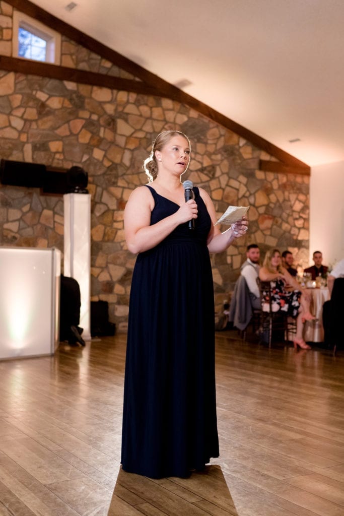 maid of honor speech