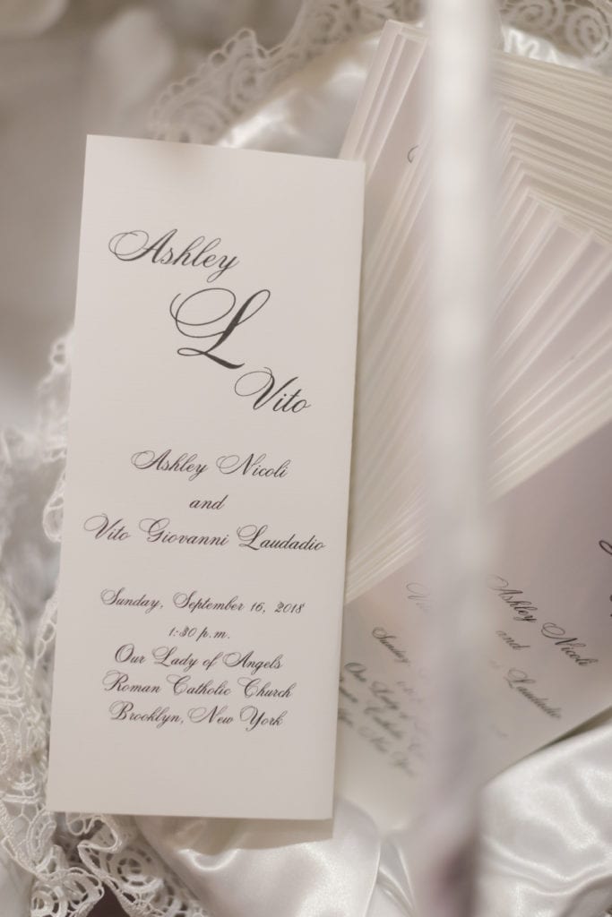 wedding stationary details by Arlene Segal Designs