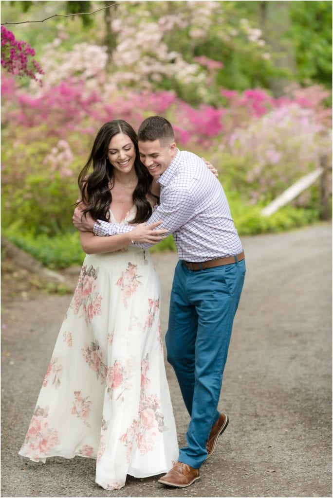 sayen gardens engagement photos