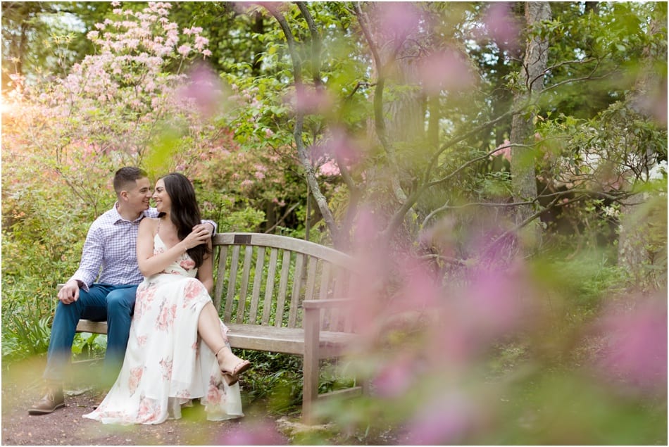 sayen gardens engagement photos