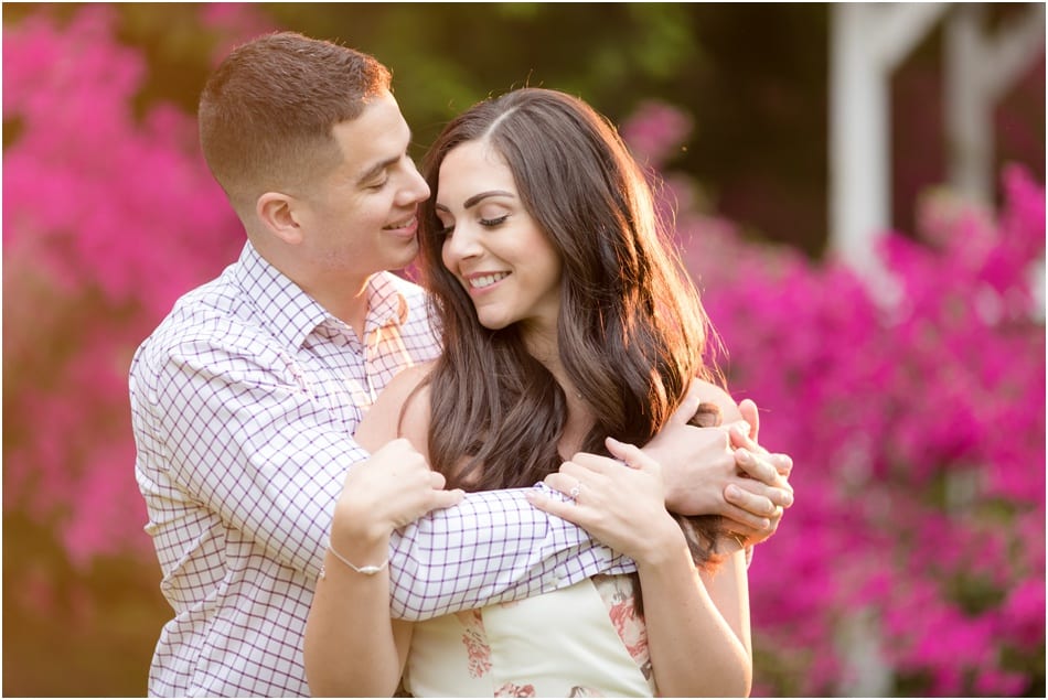 sayen gardens engagement photos