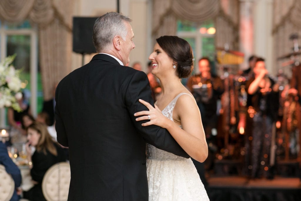 father of the bride and daughters first dance