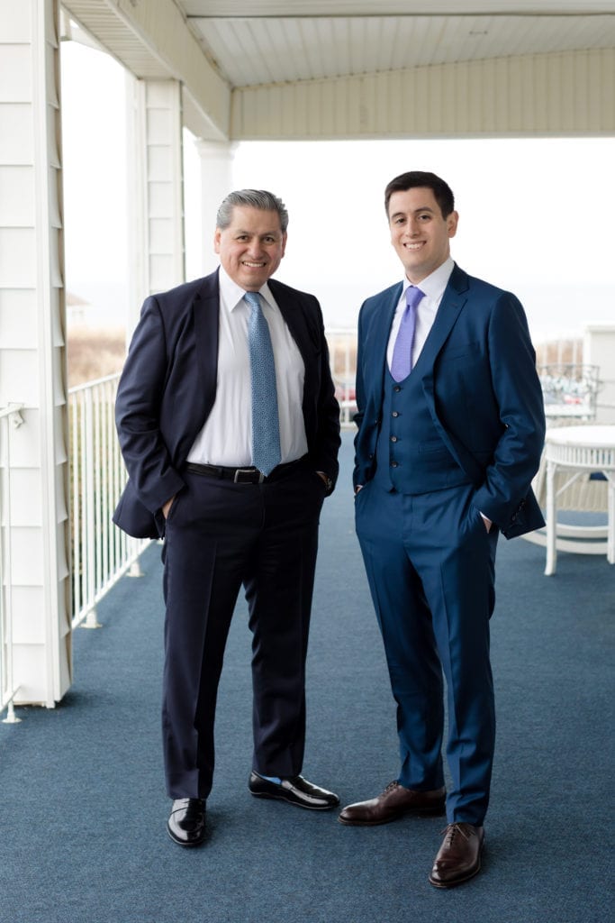 groom and father on wedding day, wedding photography