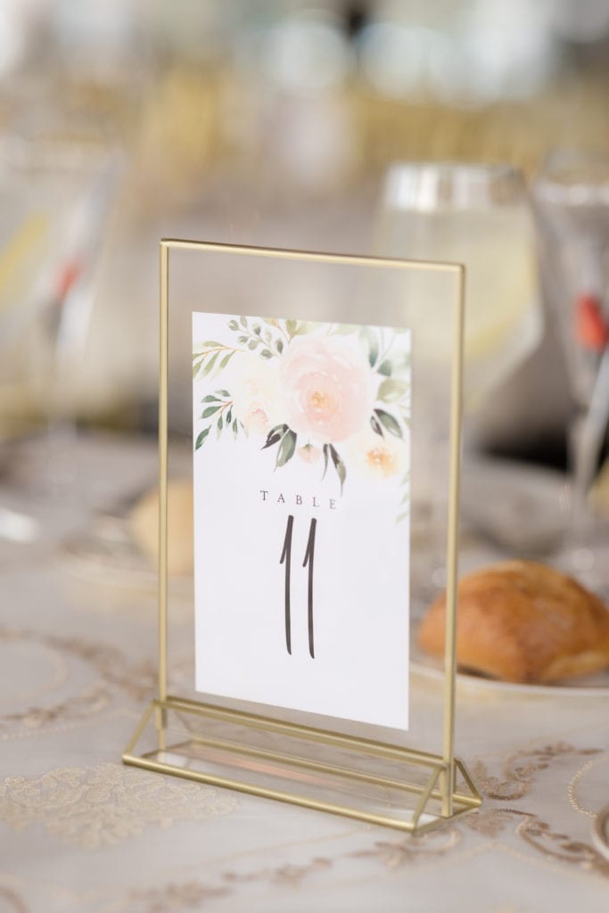 table number holder