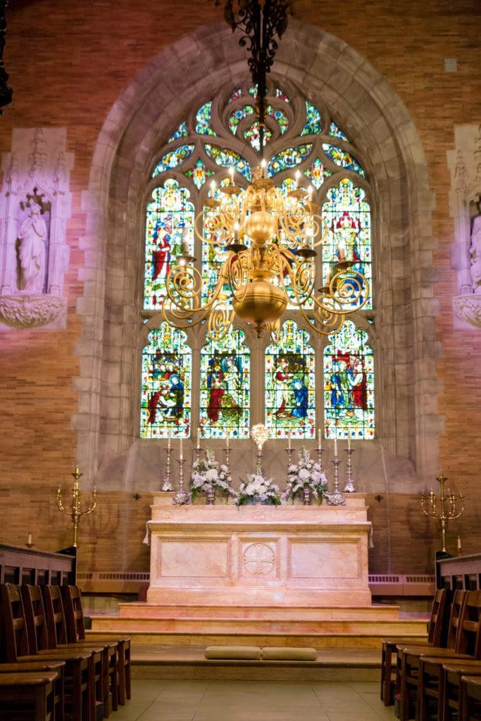 Catholic wedding ceremony