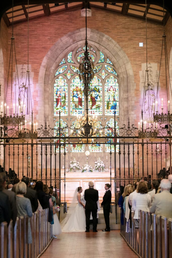 stained glass catholic church details