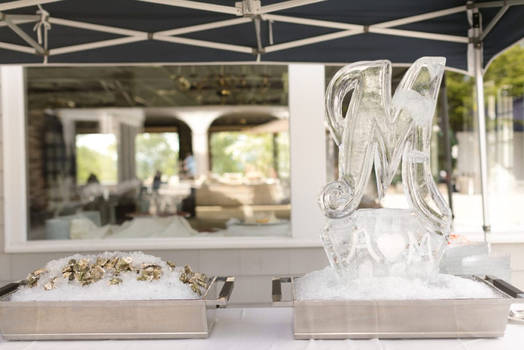 wedding ice luge 