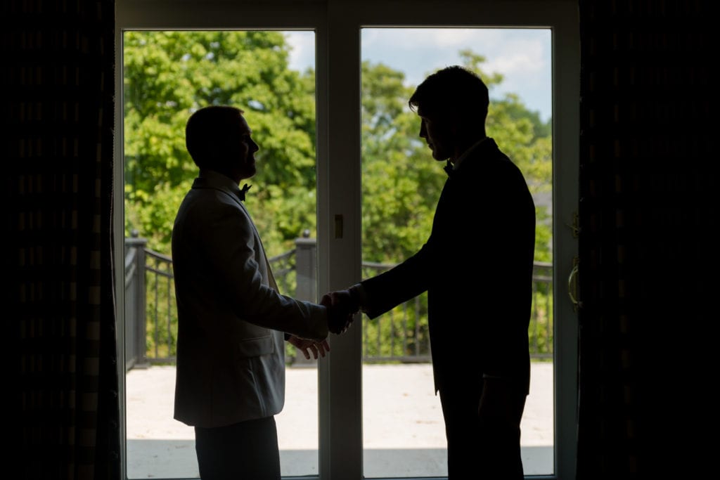 groom and groomsmen on wedding day, groom prep