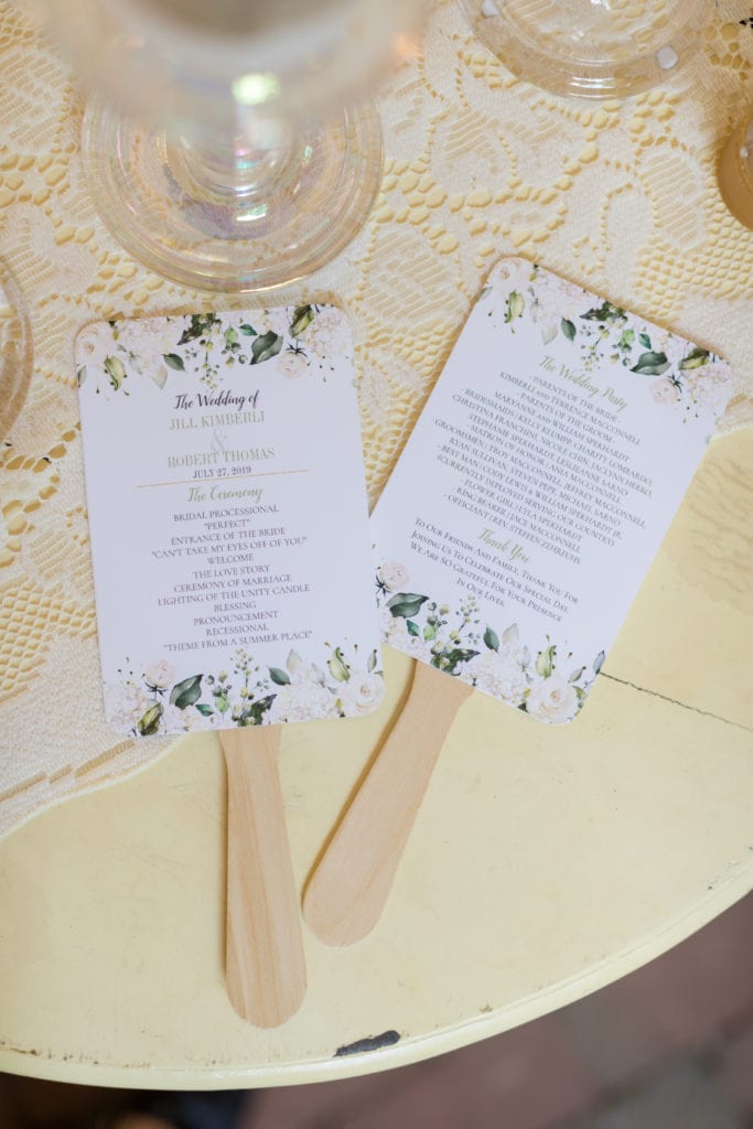 Wedding stationery, Wedding programs